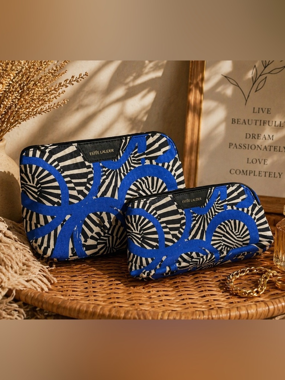 Estée Lauder Cosmetic MakeUp Bag‎s Set 2